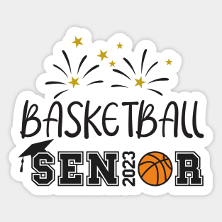 Basketball senior night 2023 Sticker